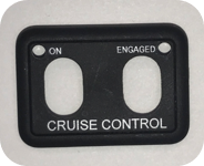 Plastic faceplate